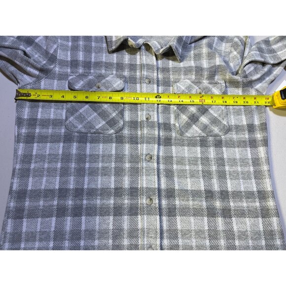 Sonoma Mens  Size M Supersoft Knit Plaid Shirt Soft Touch - Picture 5 of 8
